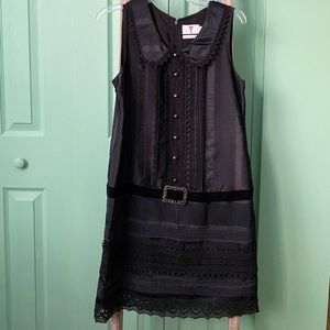 Anna Sui, Black Dress, Small, NWOT